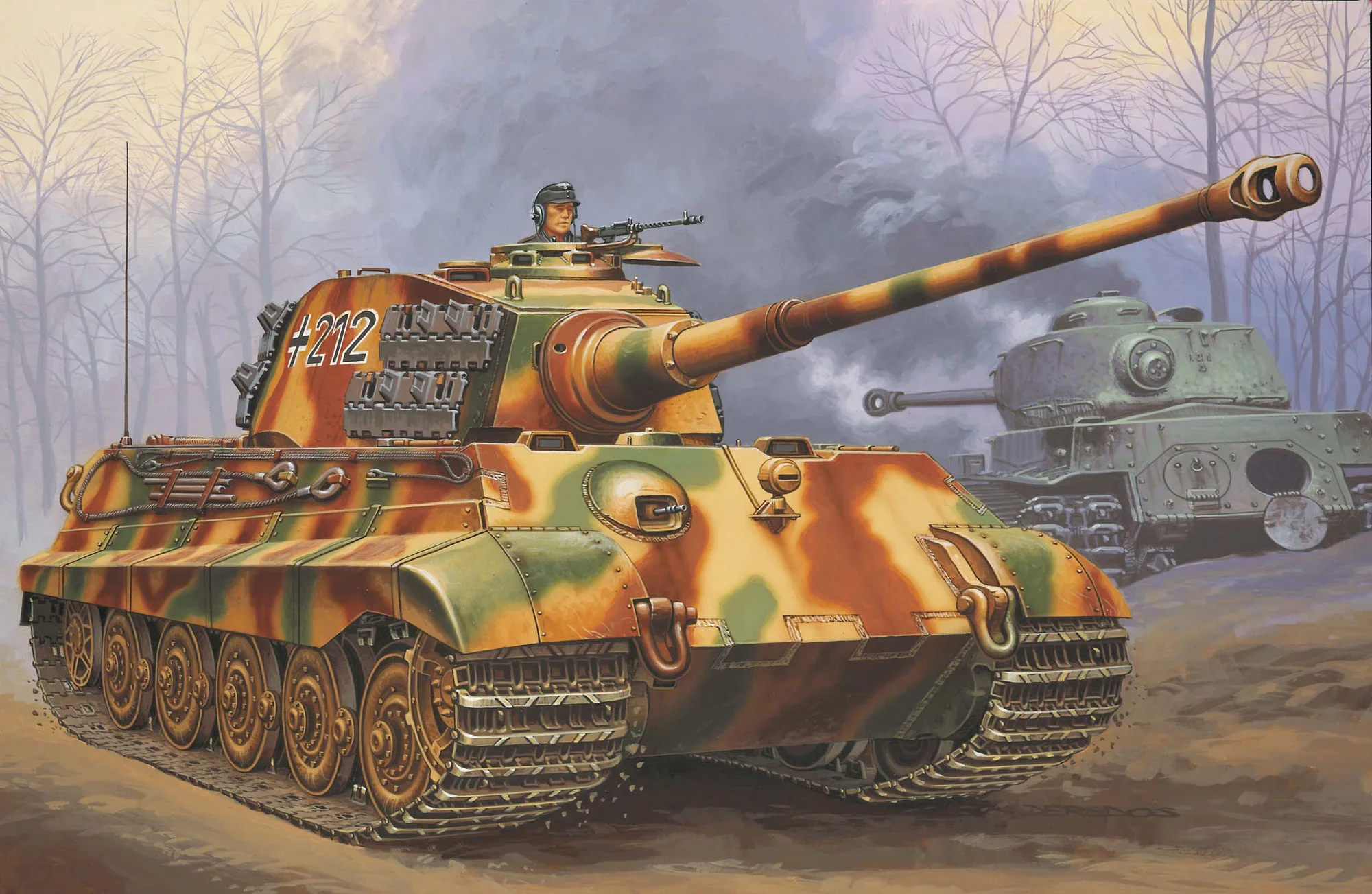 Model Set Tiger II Ausf. B - Image 3