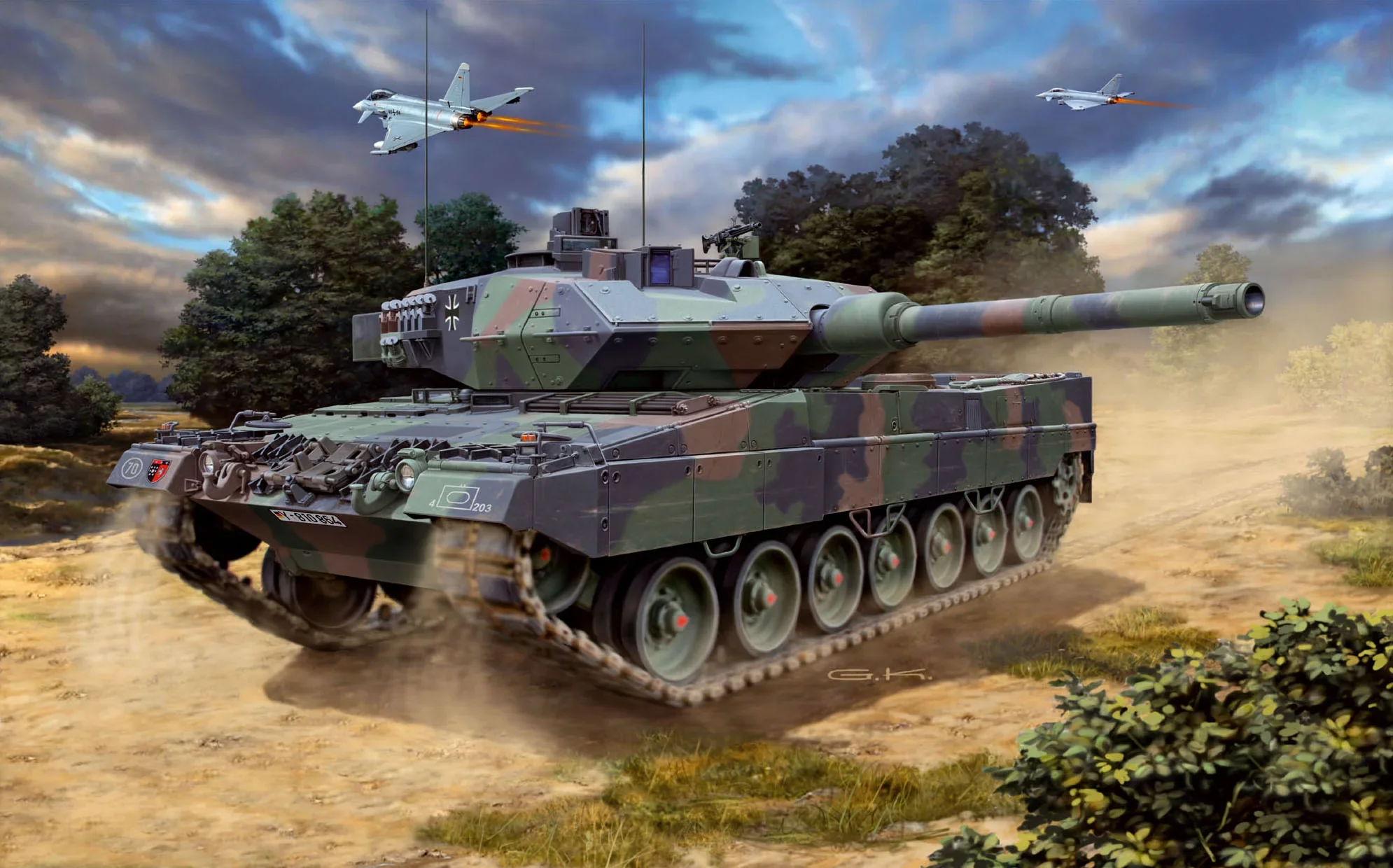 Model Set Leopard 2A6-A6M - Image 3