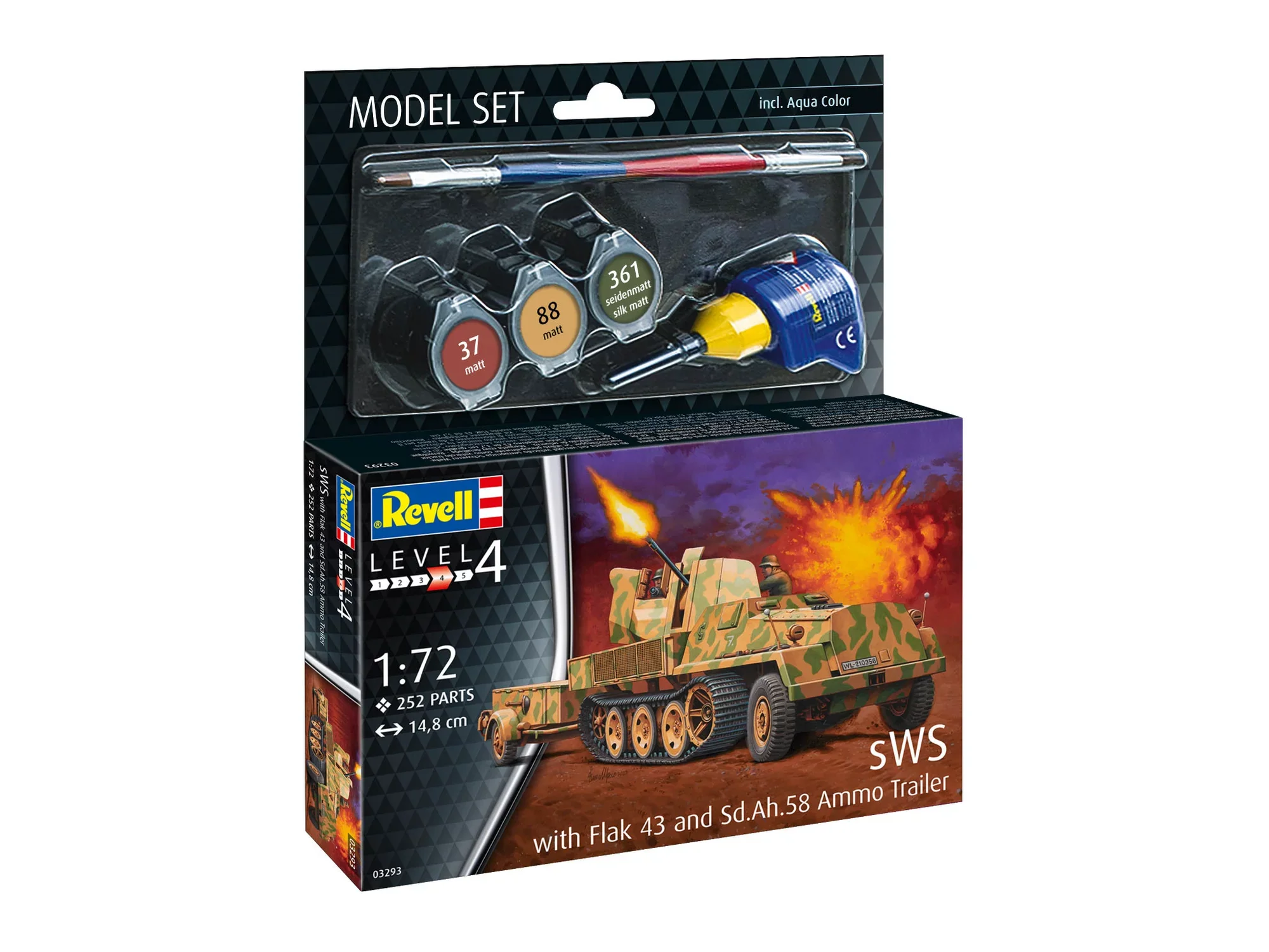 Model Set sWS with Flak43 and Sd.Ah58 Ammo Trailer - Image 7
