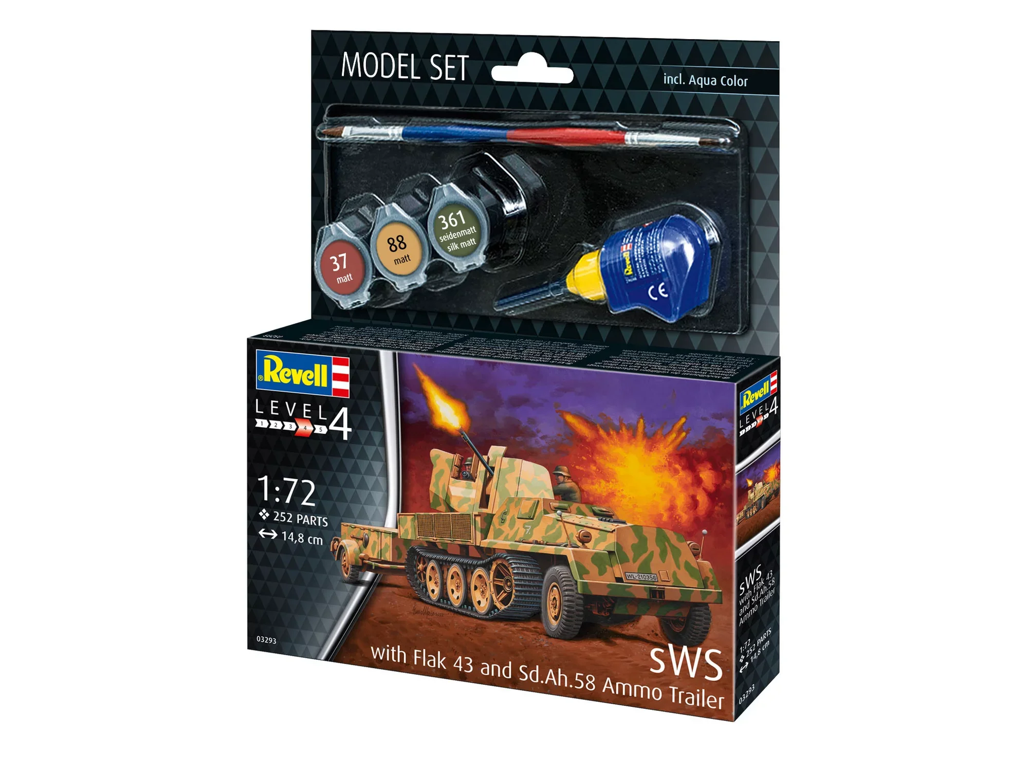 Model Set sWS with Flak43 and Sd.Ah58 Ammo Trailer - Image 9