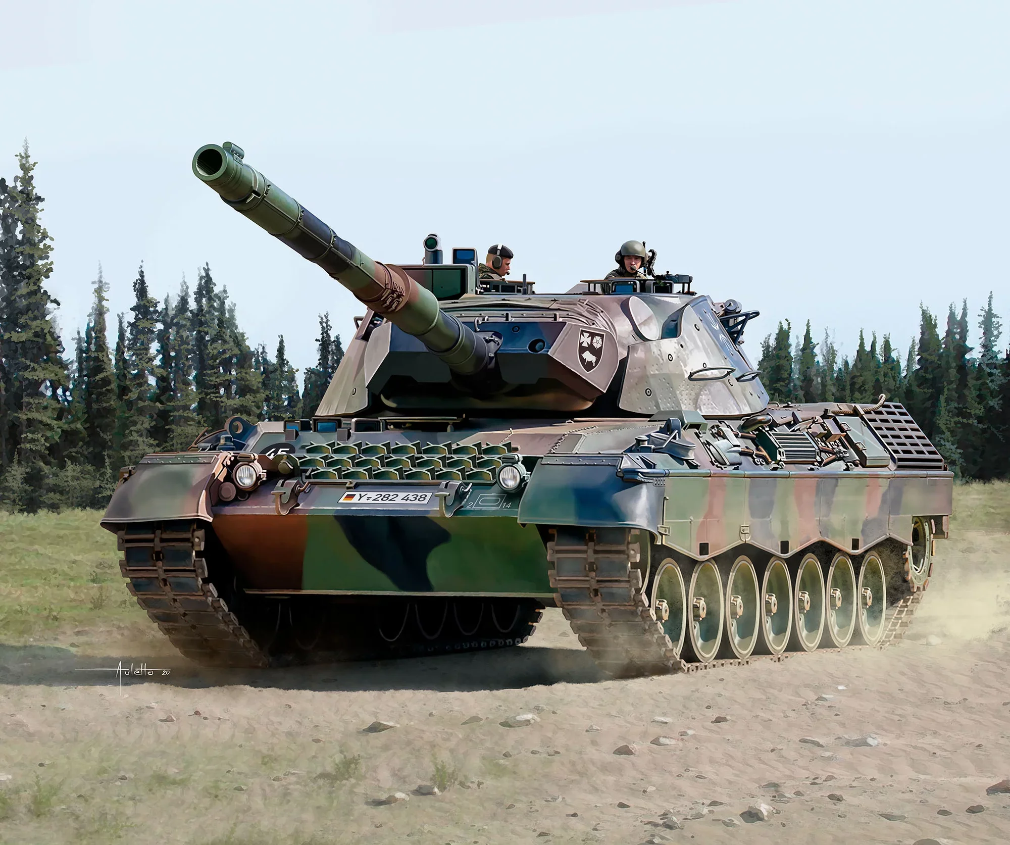 Model Set Leopard 1A5 - Image 12
