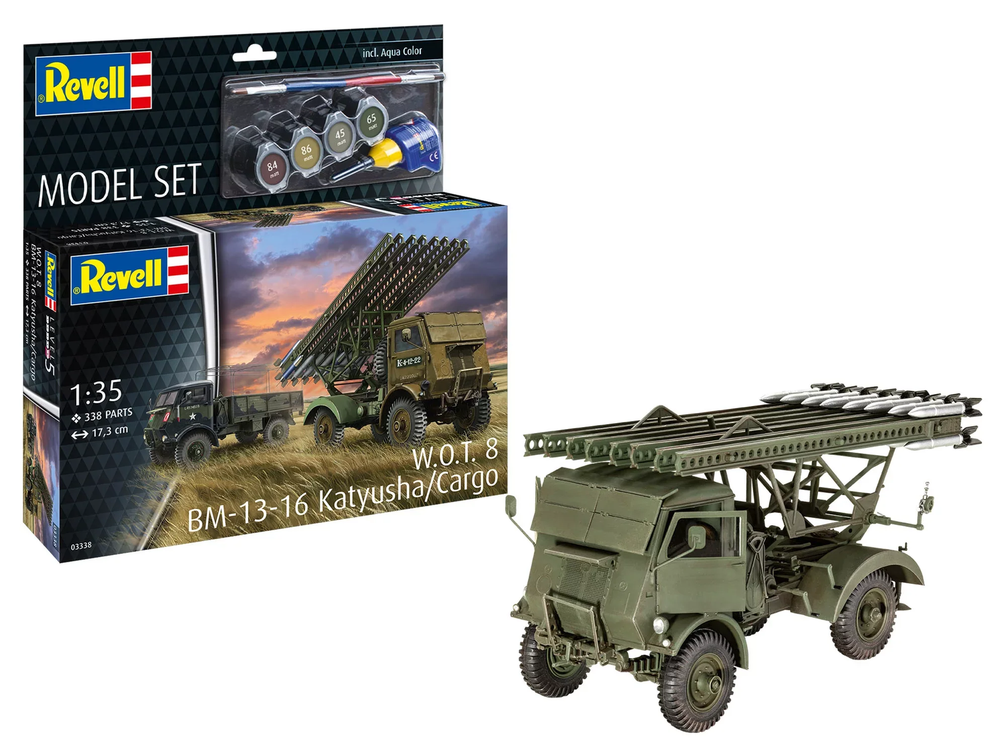 Model Set W.O.T. 8 BM-13-16 Katyusha/Cargo