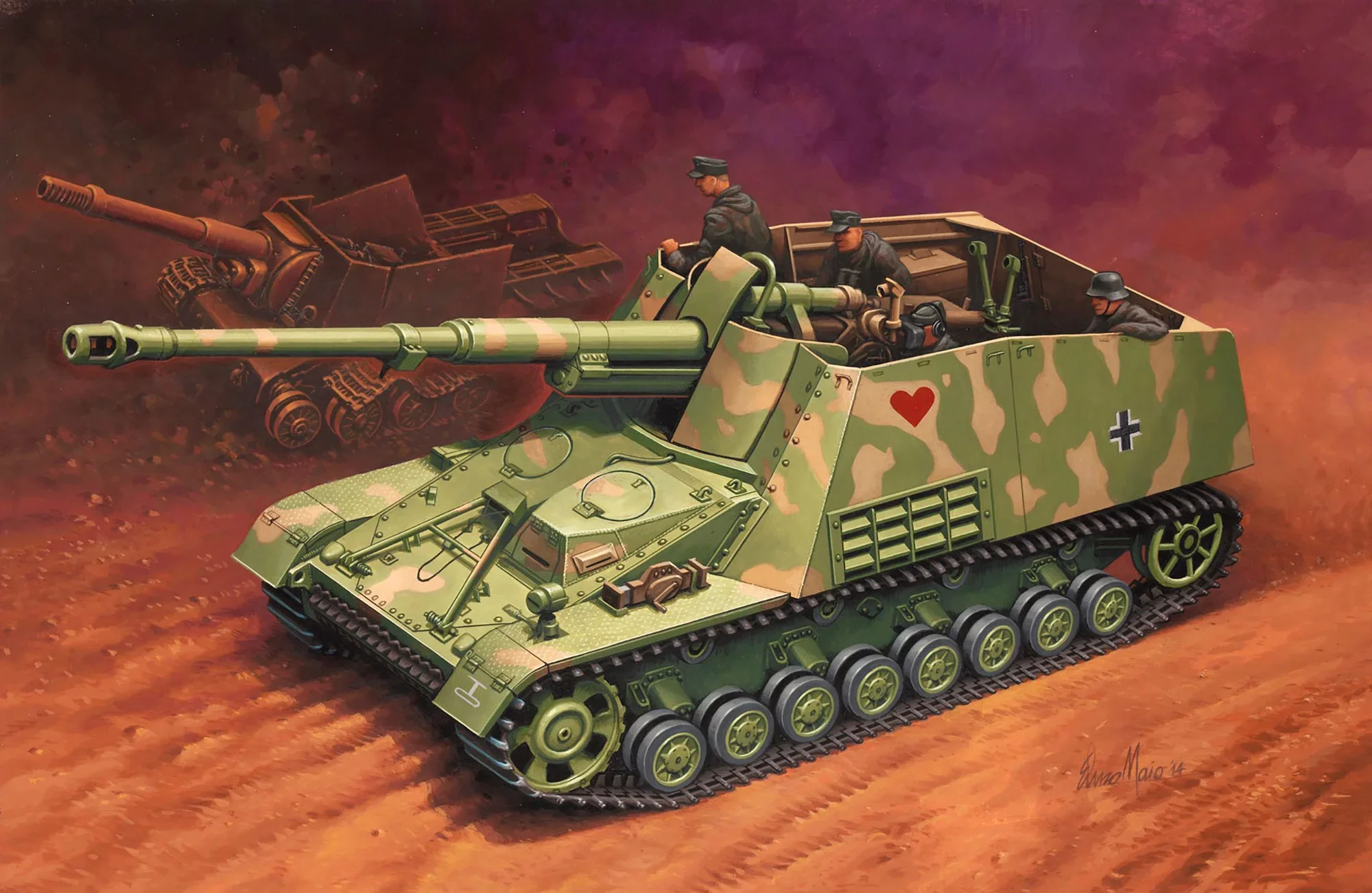 Model Set Sd.Kfz. 164 Nashorn - Image 11