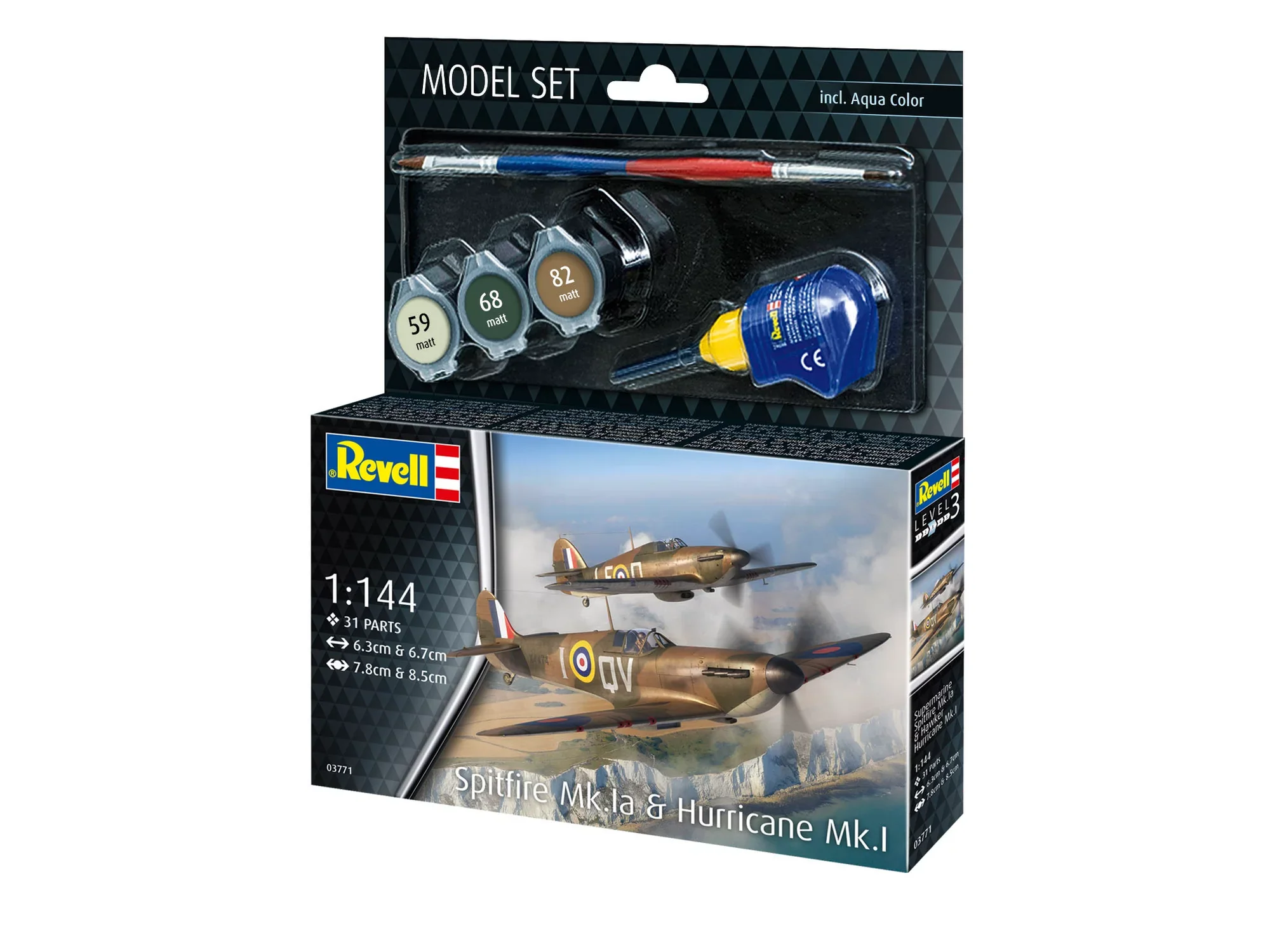 Model Set Spitfire Mk.Ia & Hurricane Mk.I - Image 4