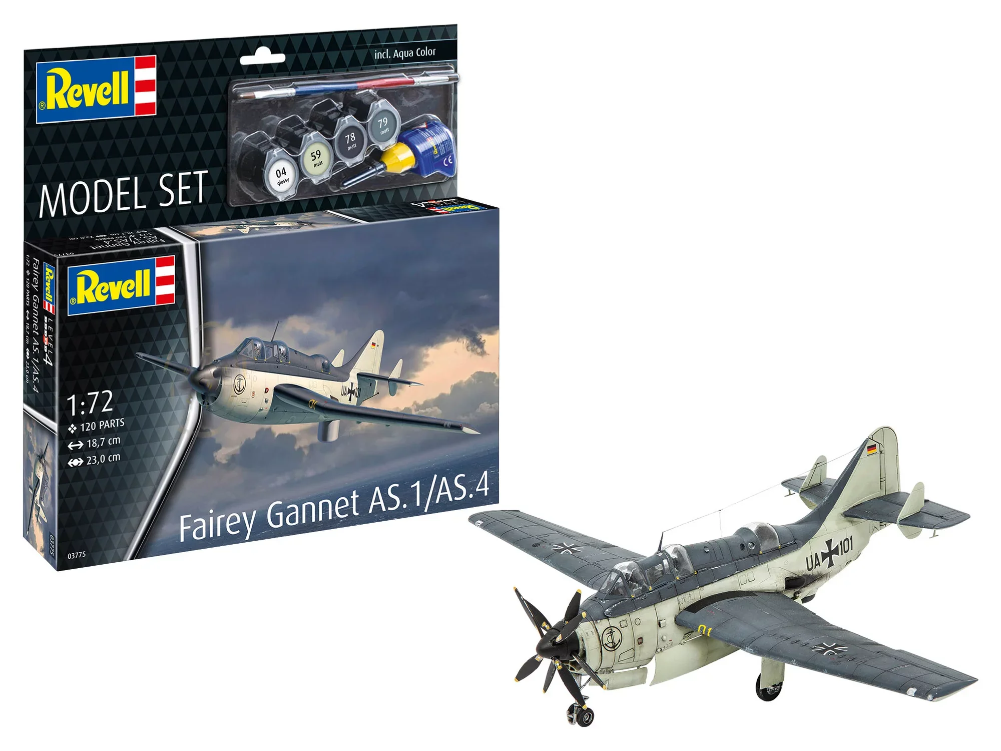 Model Set Fairey Gannet AS.1/AS.4