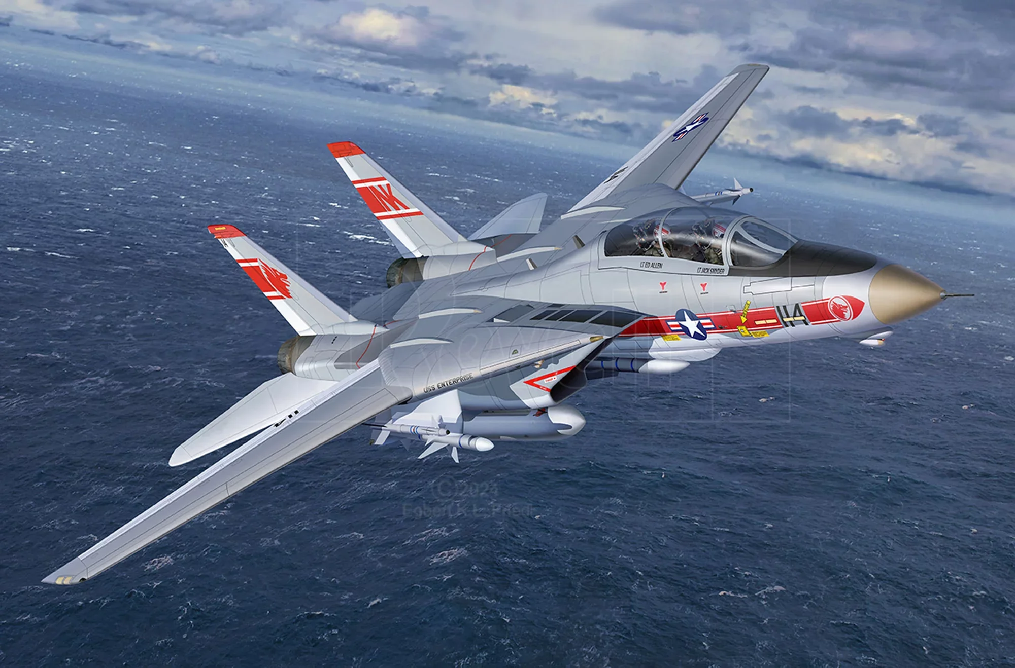 Model Set Grumman F-14A Tomcat - Image 2