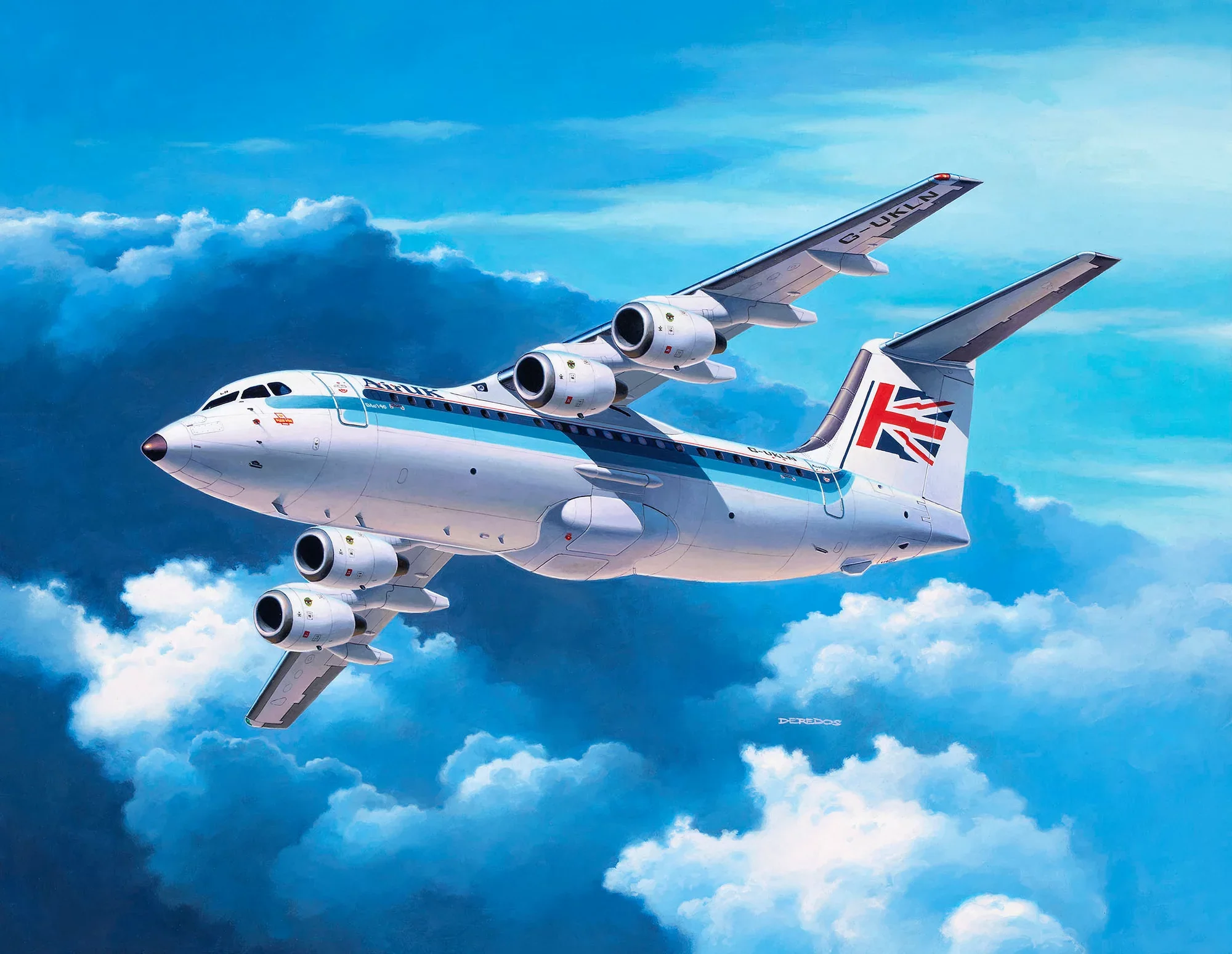 Model Set BAe 146-200 “AirUK” - Image 8
