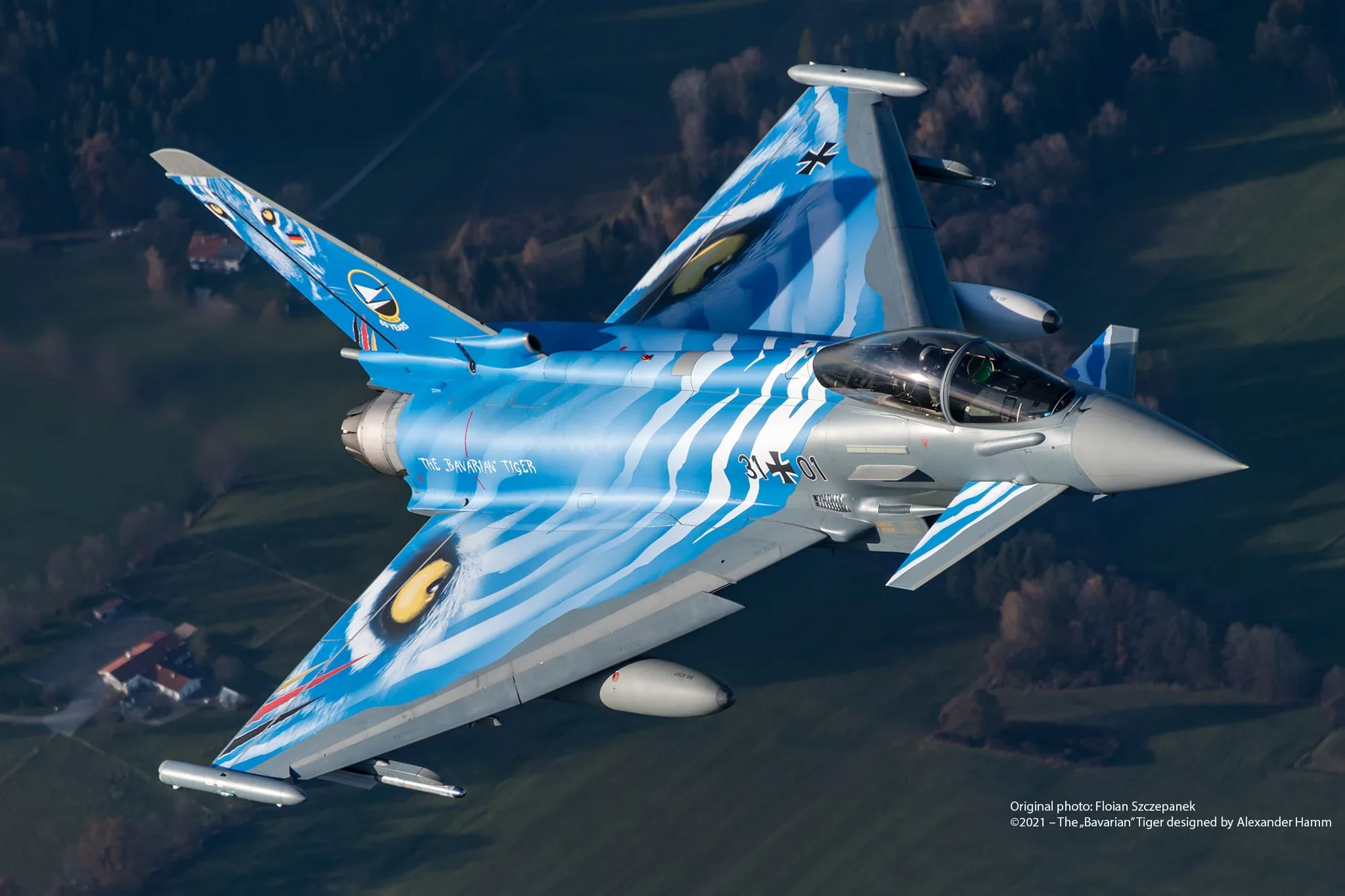 Model Set Eurofighter Typhoon"Bavarian Tiger 2021" - Image 8