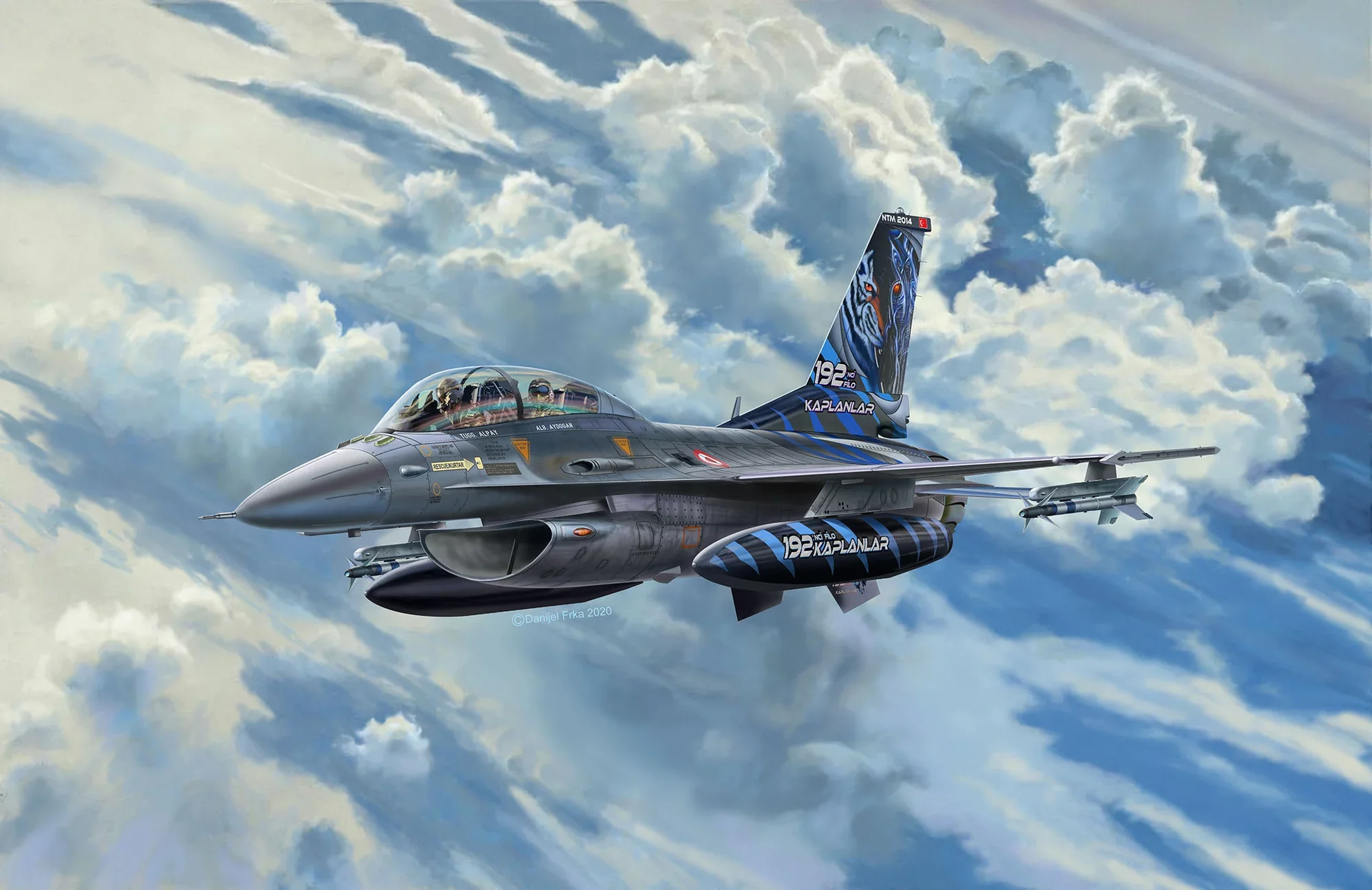 Model Set Lockheed Martin F-16D Tigermeet 2014 - Image 7