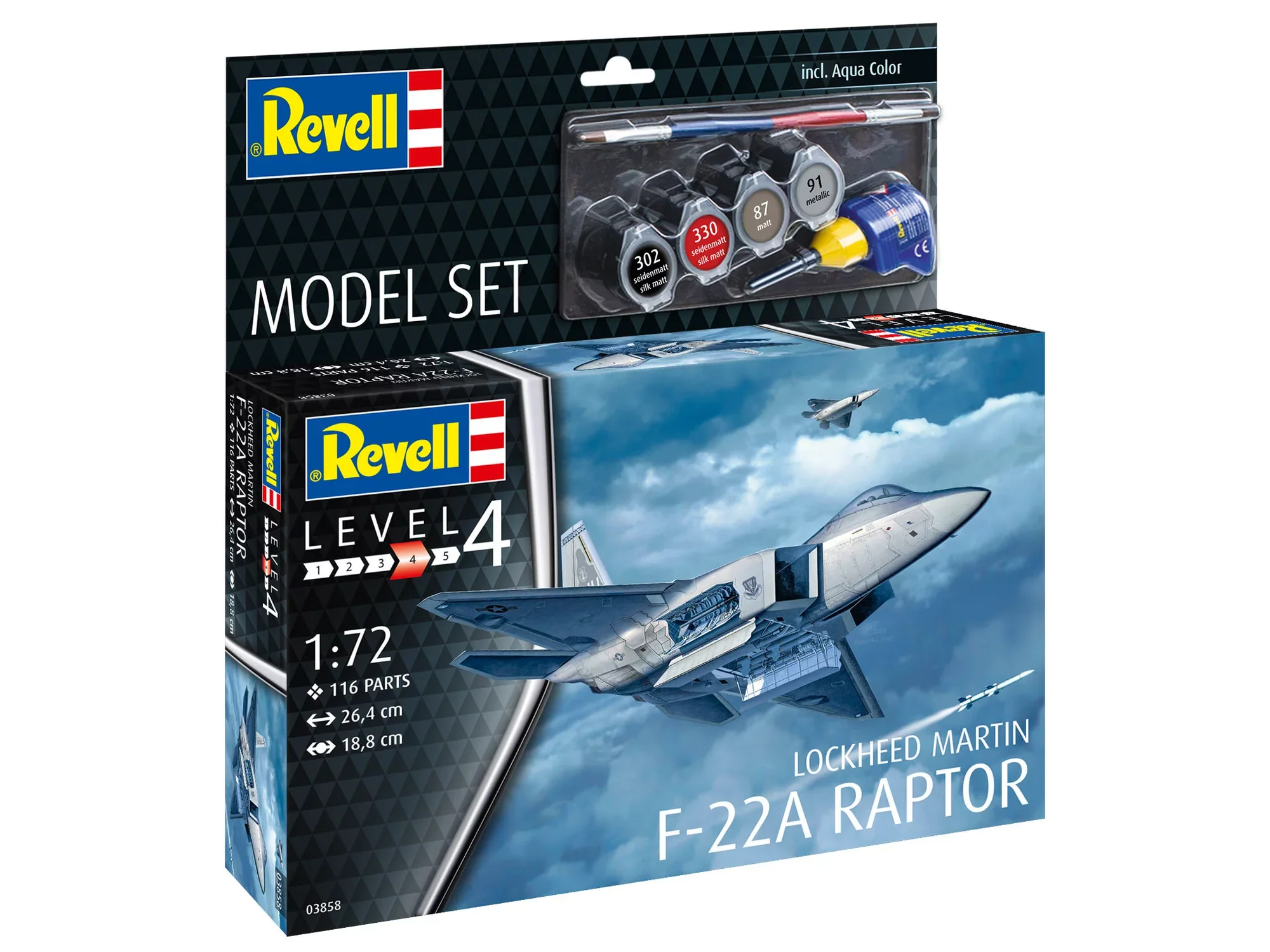 Model Set Lockheed Martin F-22A Raptor - Image 8