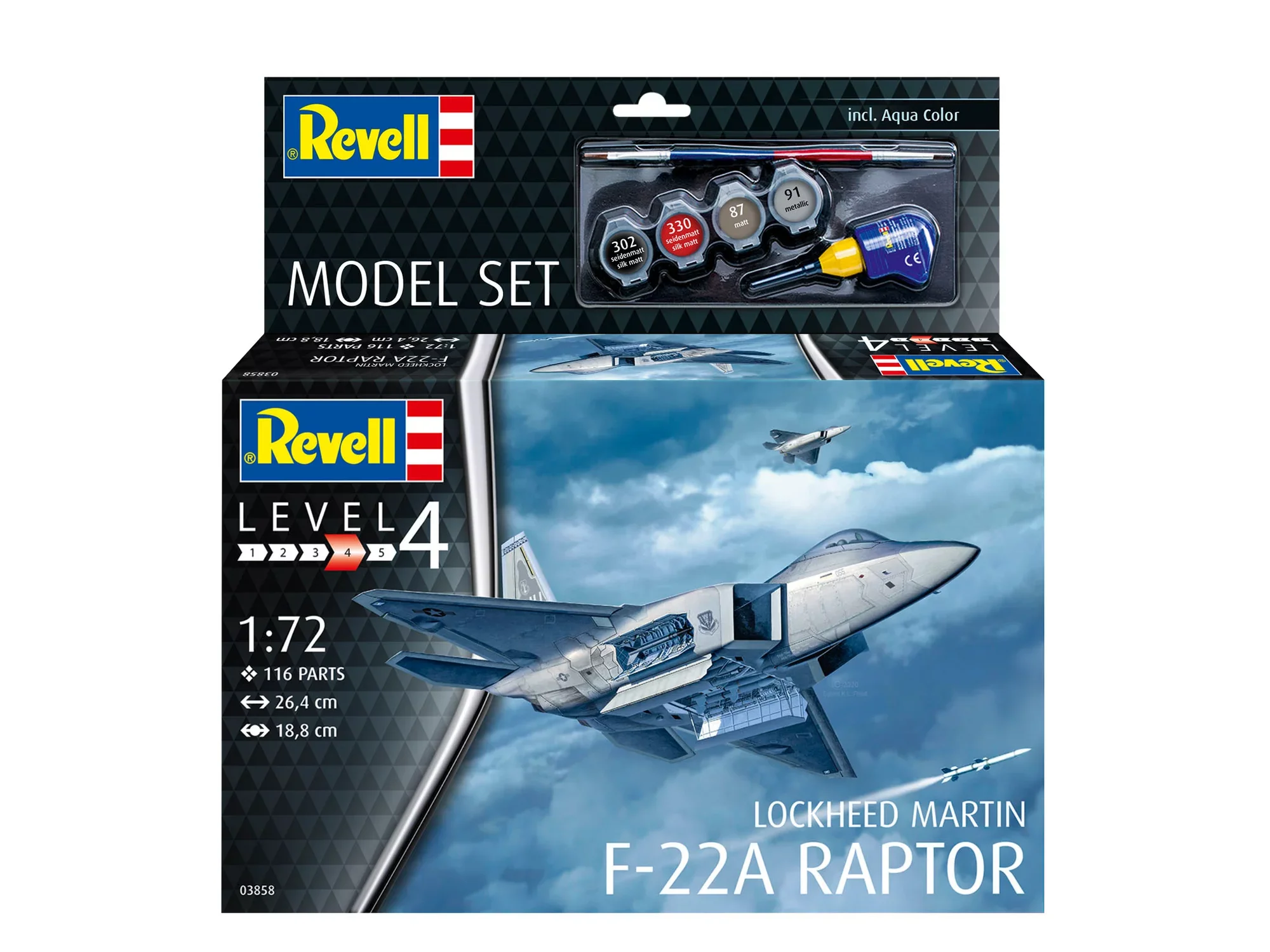 Model Set Lockheed Martin F-22A Raptor - Image 9