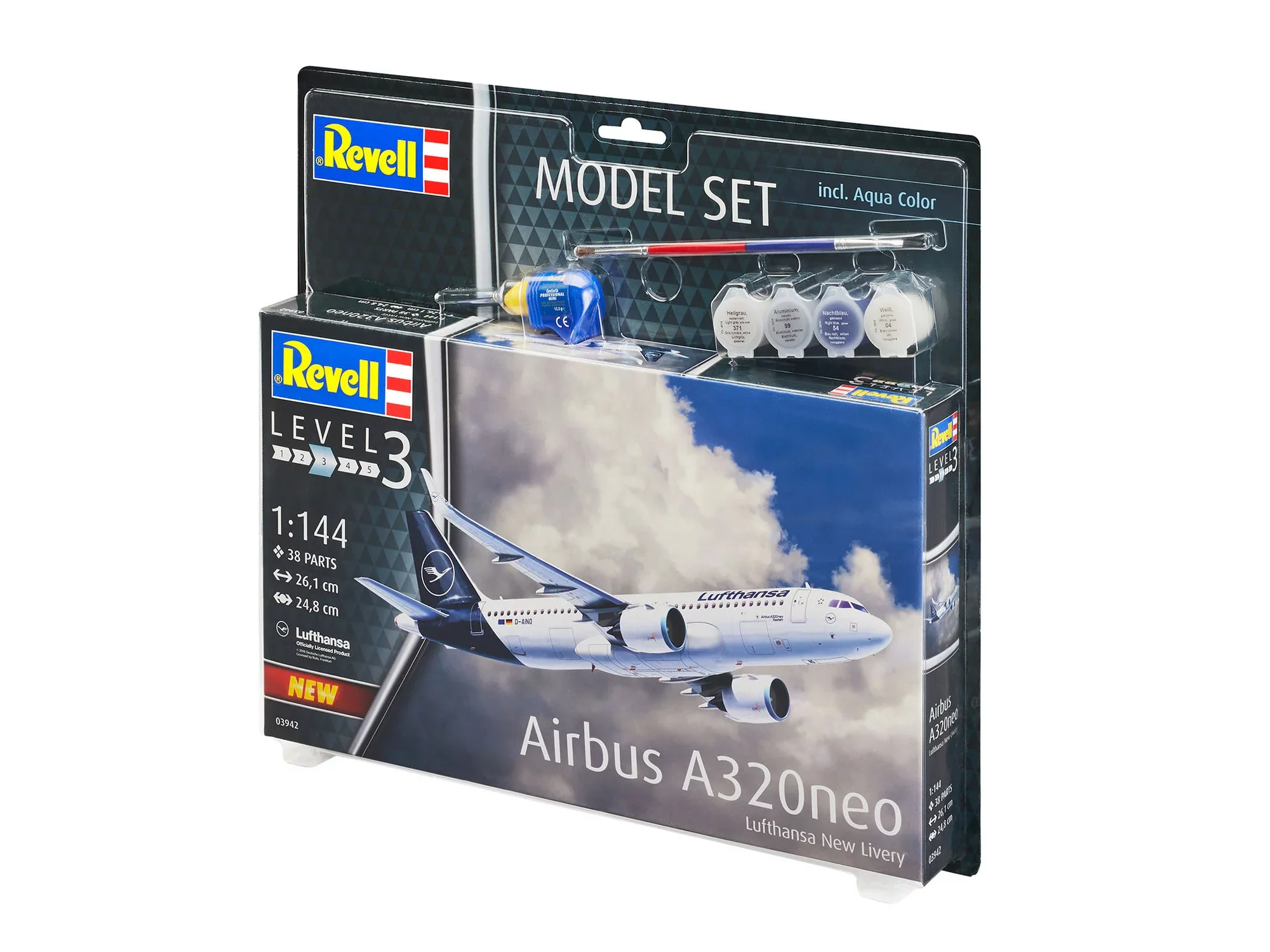Model Set Airbus A320neo Lufthansa "New Livery" - Image 4