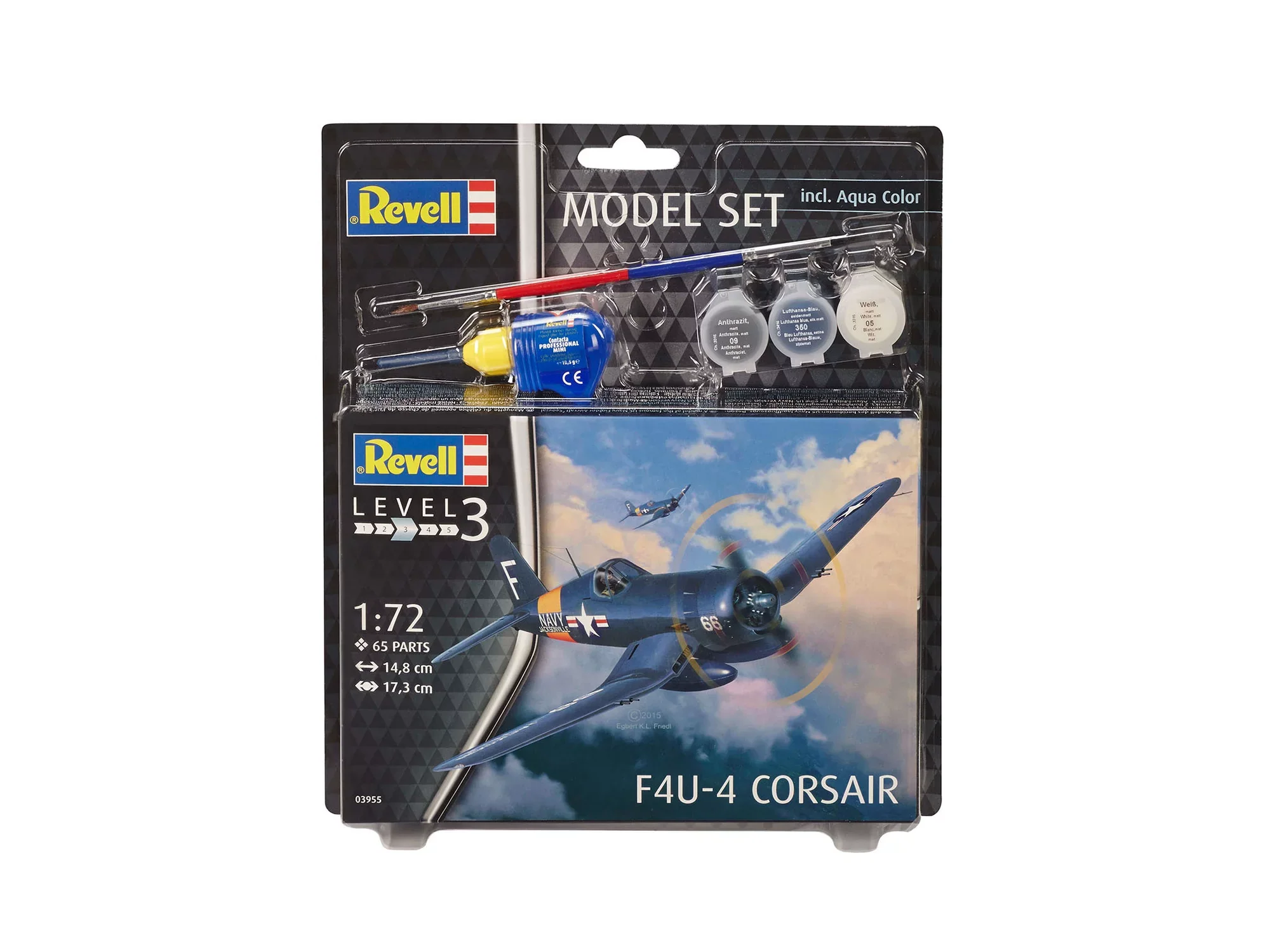 Model Set F4U-4 Corsair - Image 3