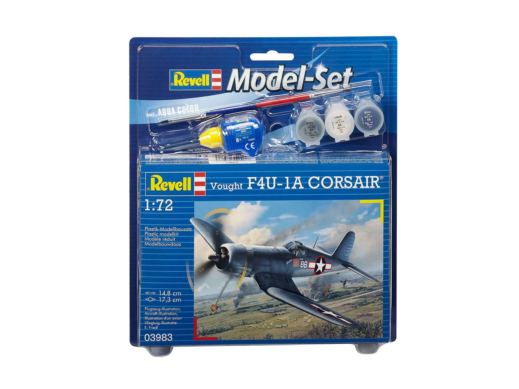 Model Set Vought F4U-1D Corsair - Image 3
