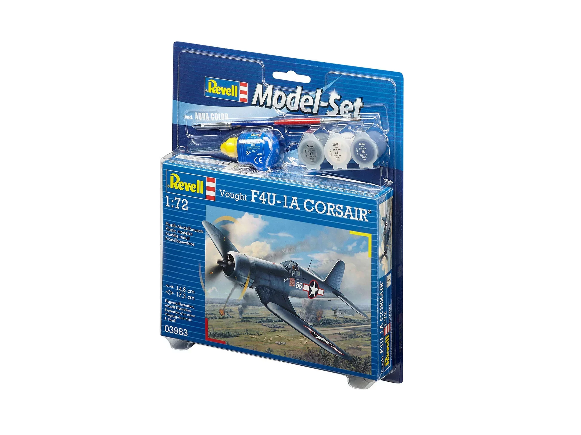 Model Set Vought F4U-1D Corsair - Image 4