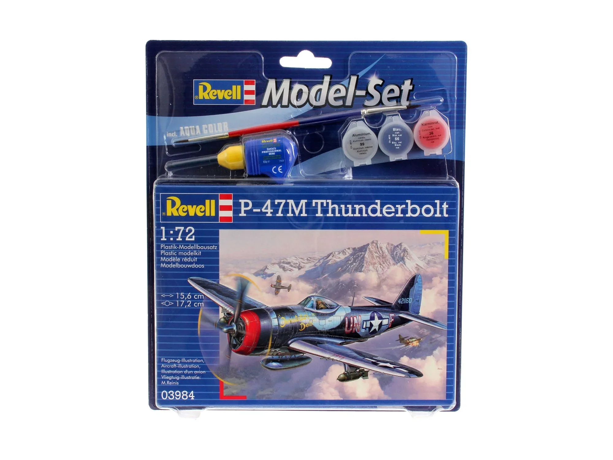 Model Set P-47M Thunderbolt - Image 3
