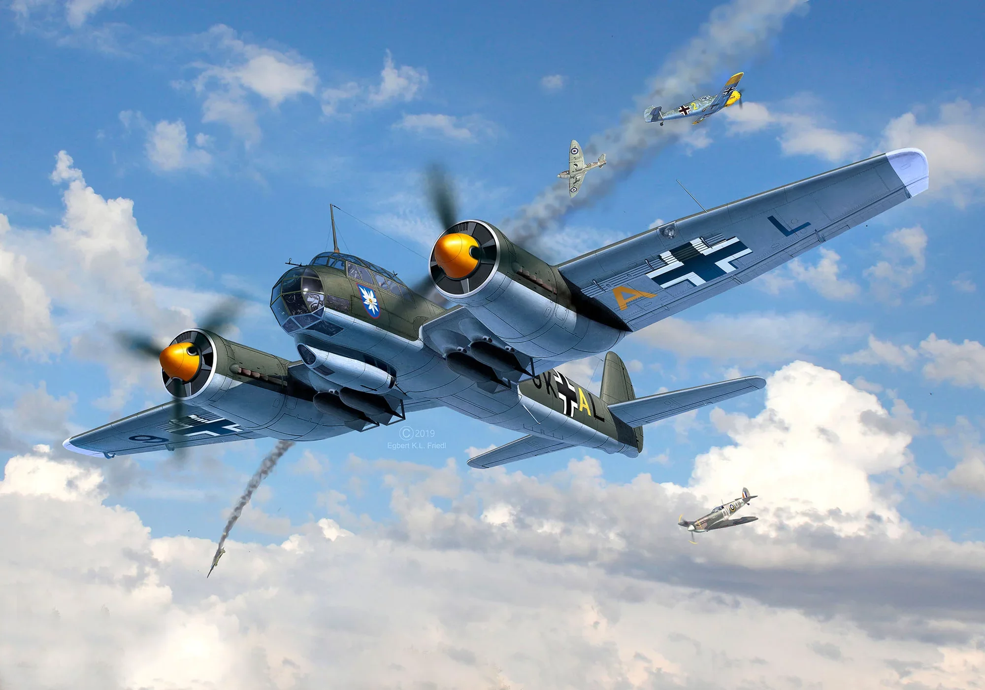 Model Set Junkers Ju88 A-1 "Battle of Britain" - Image 13