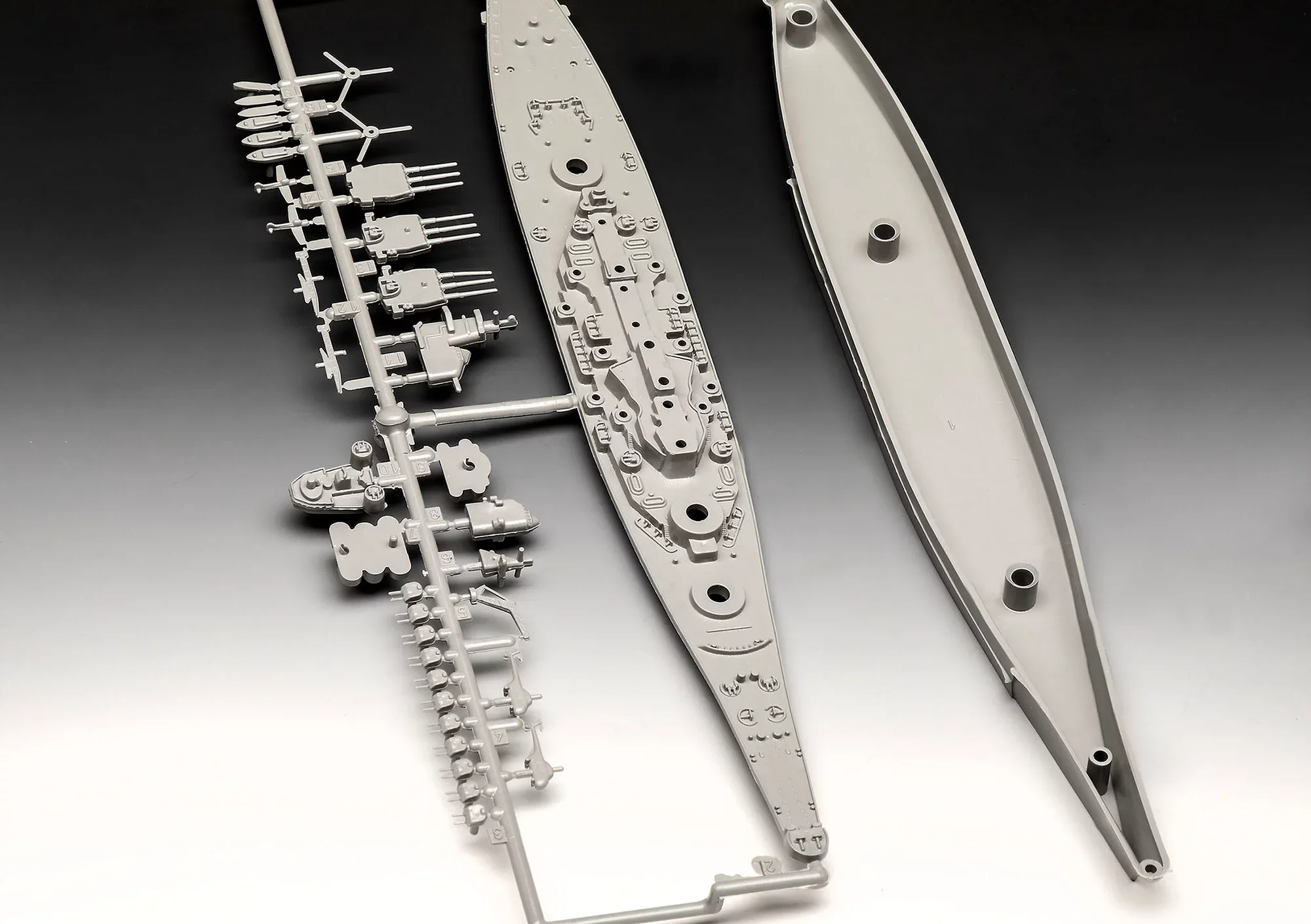 Model Set Battleship USS New Jersey - Image 6
