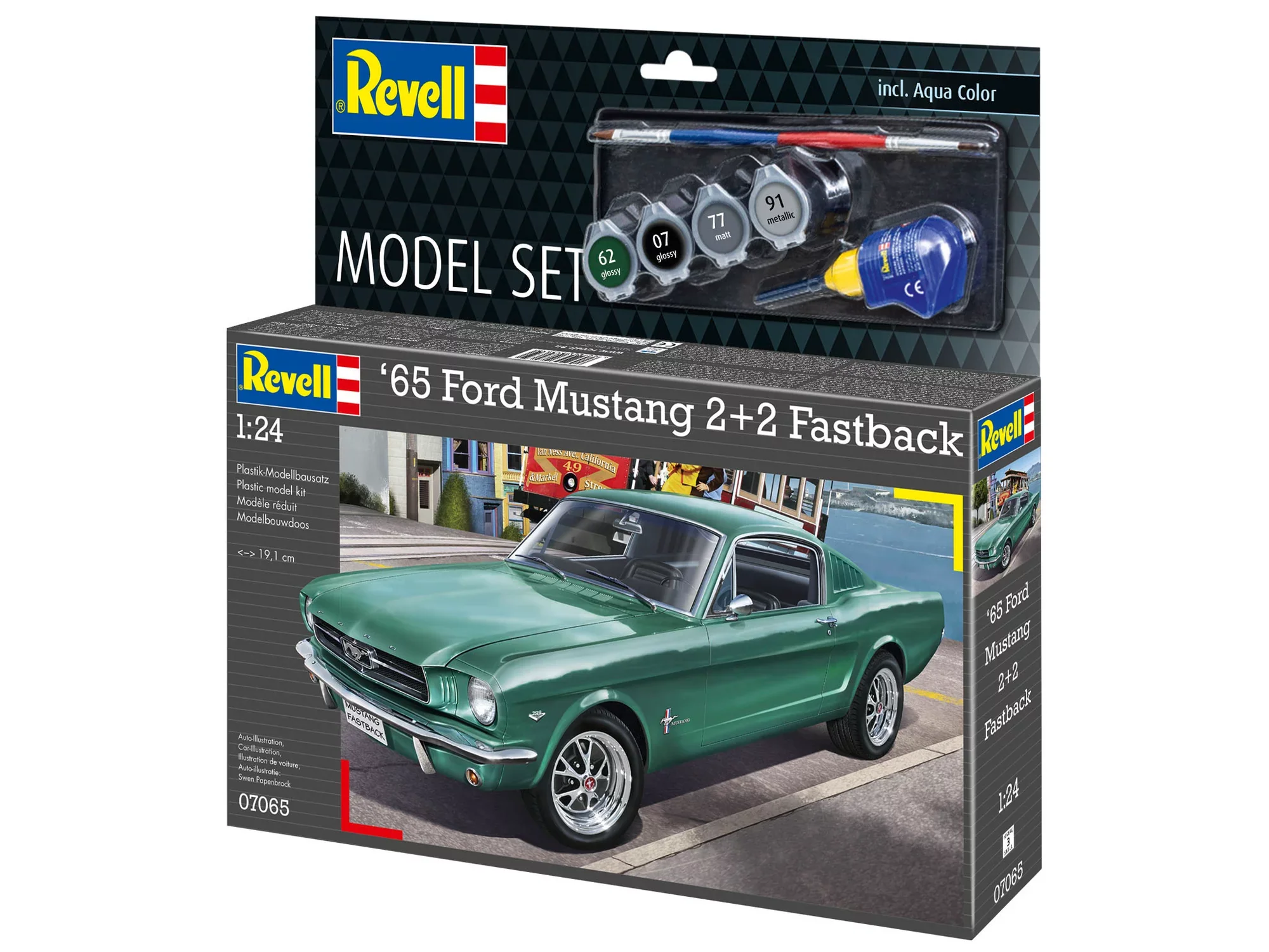 Model Set 1965 Ford Mustang 2+2 Fastback - Image 12