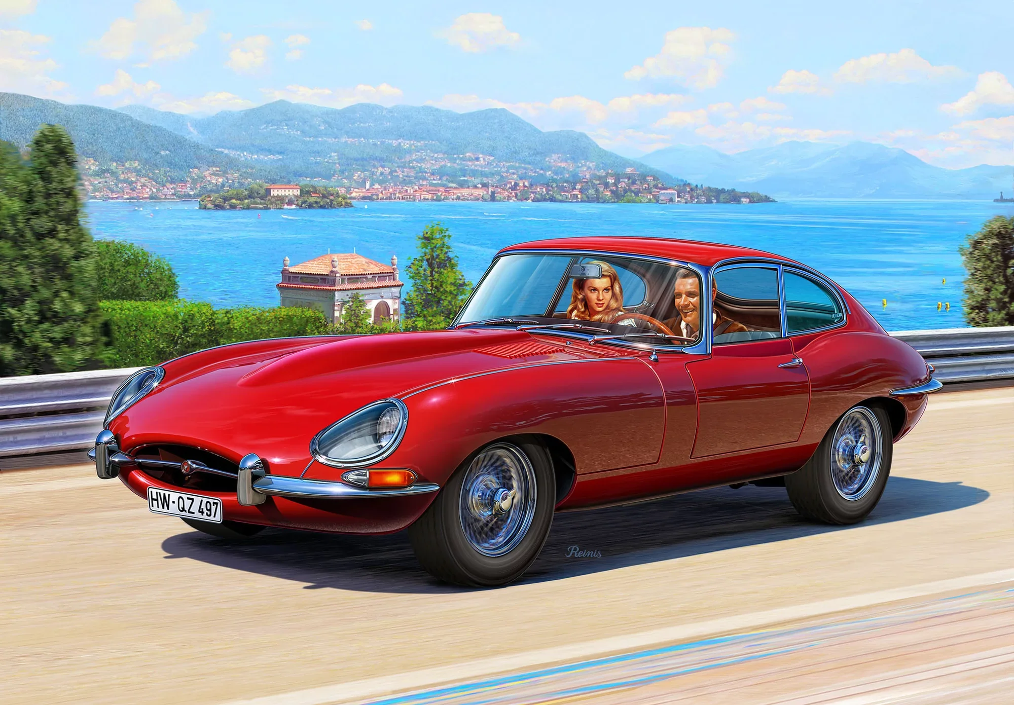 Model Set Jaguar E-Type Coupé - Image 7