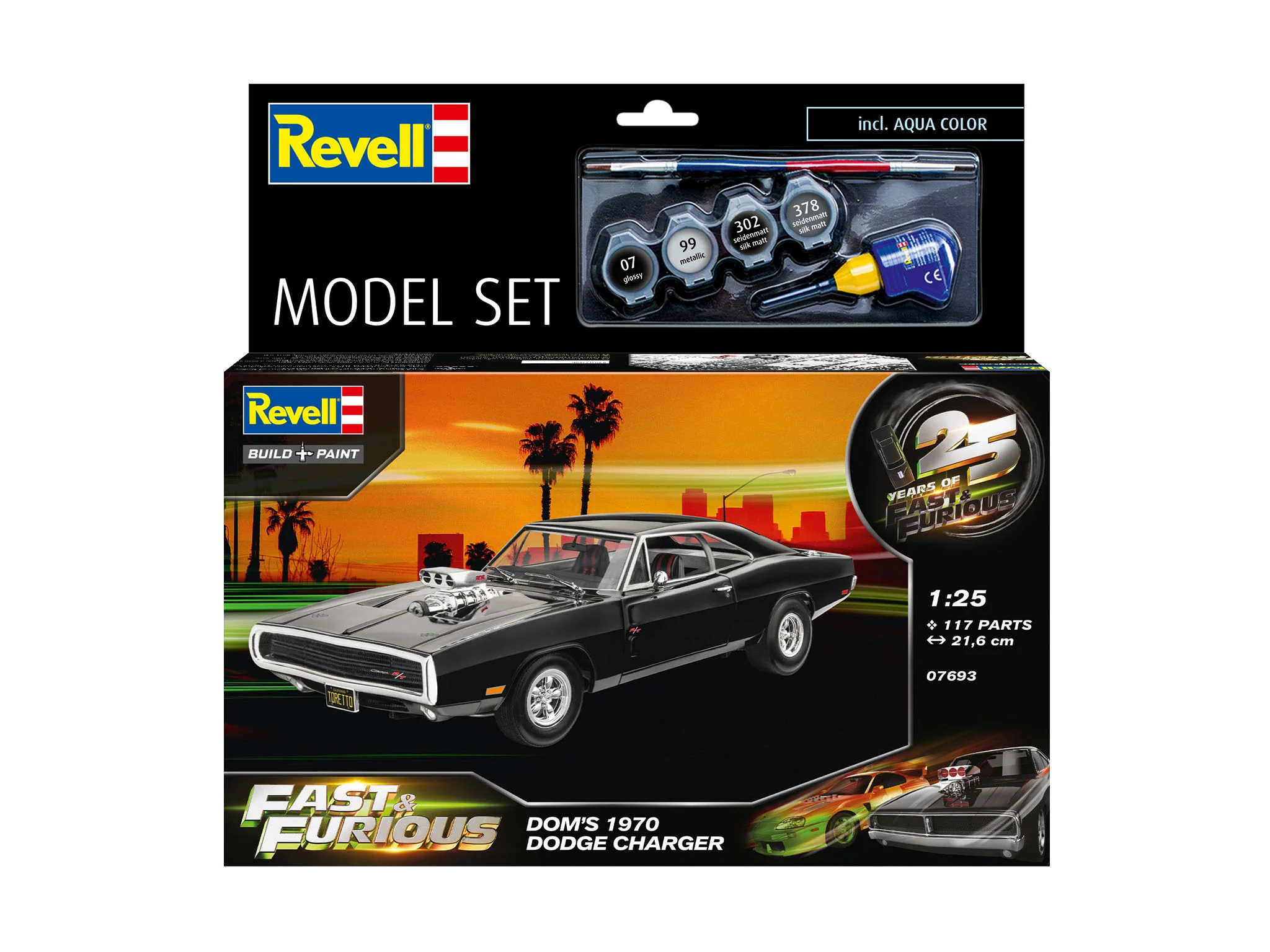 Model Set F-F Dominic's 1970 Dodge Charger - Image 8