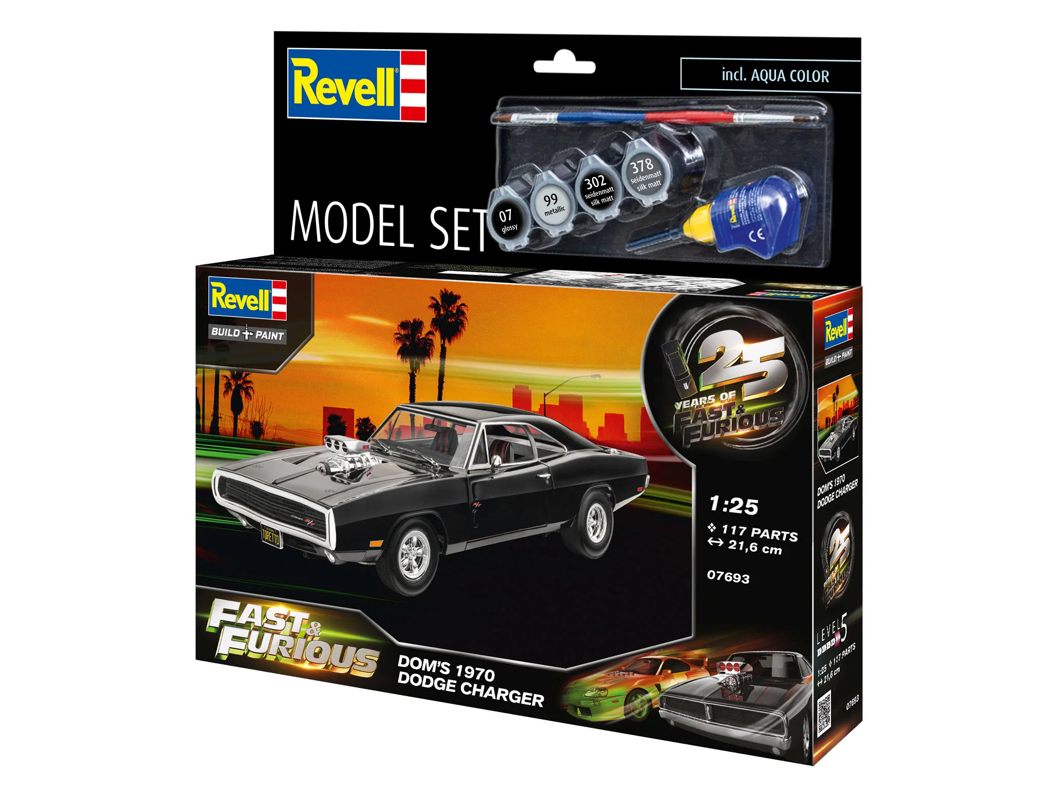 Model Set F-F Dominic's 1970 Dodge Charger - Image 9
