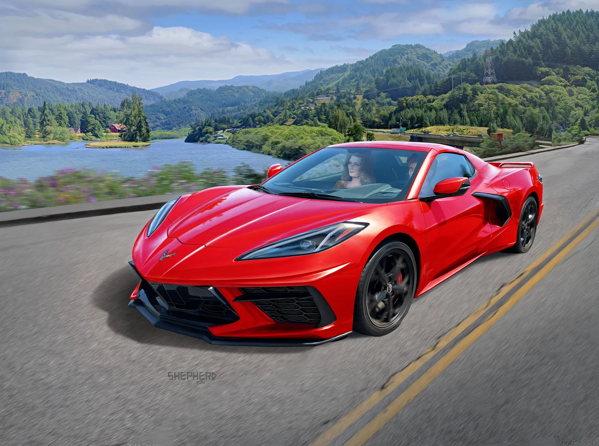 Model Set Corvette® C8 Coupé - Image 7