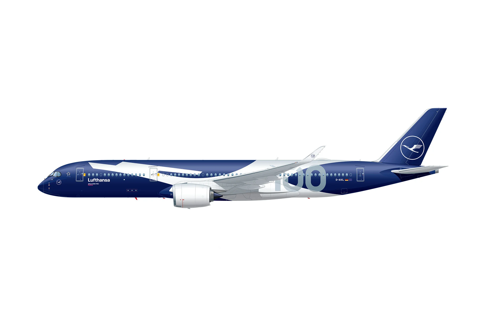 A350-900 Lufthansa 100 years - Image 14