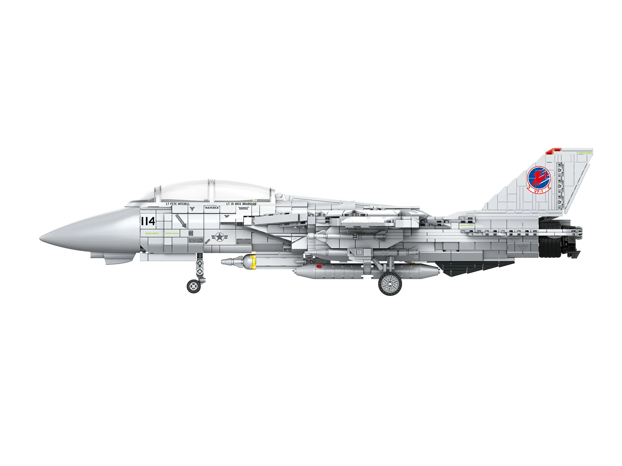 Maverick's F-14A Tomcat "Top Gun" - Brick System - Image 3