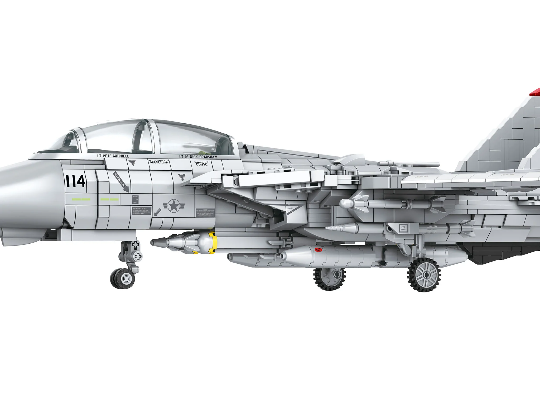 Maverick's F-14A Tomcat "Top Gun" - Brick System - Image 5