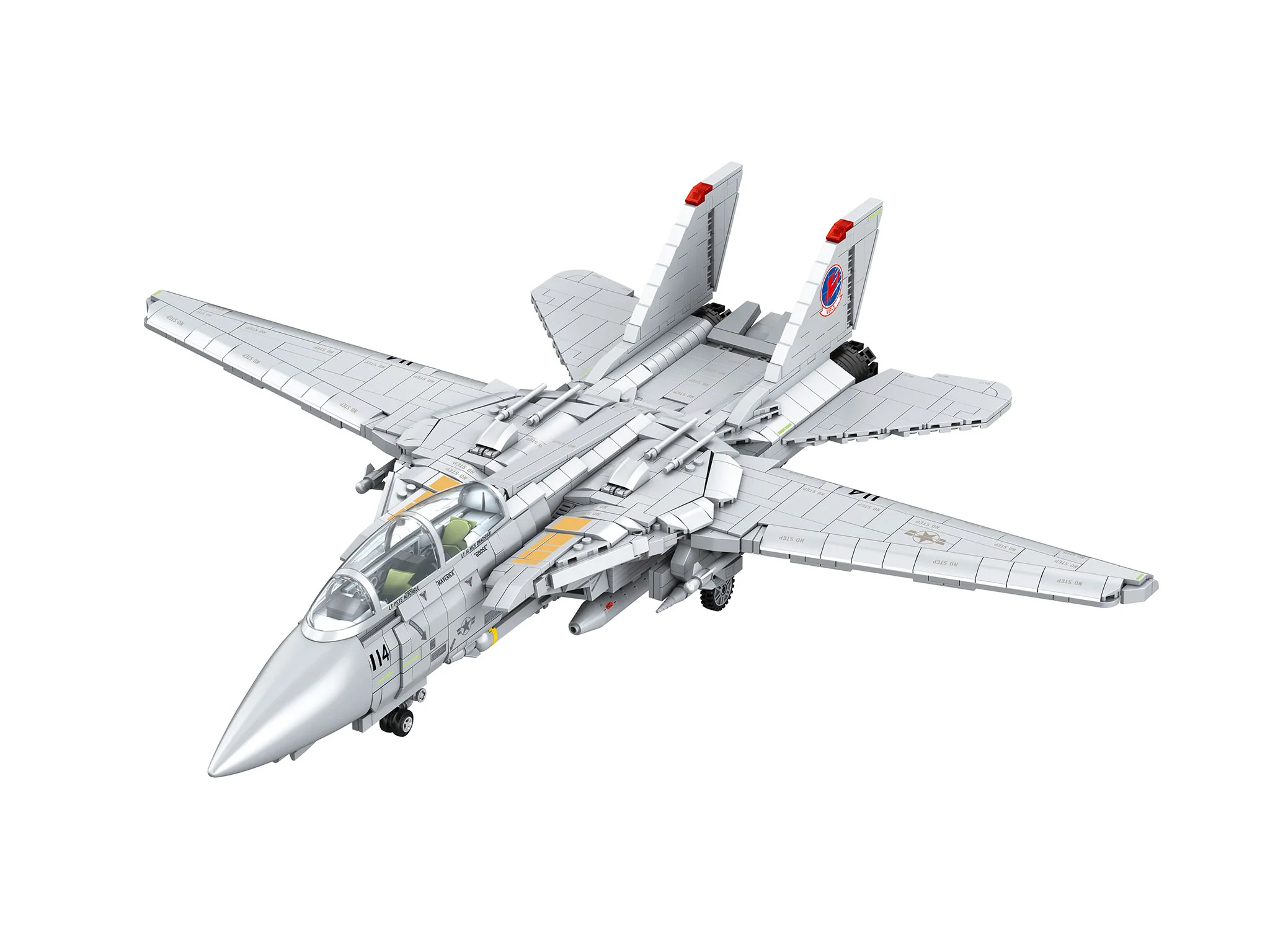 Maverick's F-14A Tomcat "Top Gun" - Brick System - Image 9